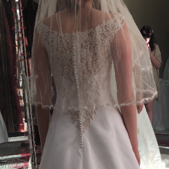 Never Worn Wedding Dress - Picture 6 of 6